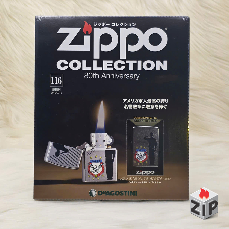 Bộ sưu tập zippo collection no. 116 - soldier medal of honor 20 chính hãng Bộ sưu tập zippo collection no. 116 - soldier medal of honor 20