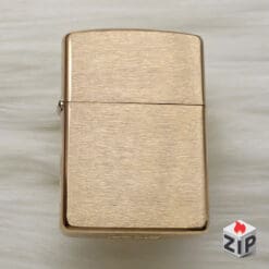Zippo Armor 168 Đồng Khối Trơn Brushed - 2025