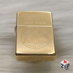 Zippo southern cross country club brass - 8 la mã