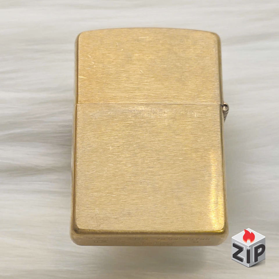 Zippo Logo Lá Nguyệt Quế Solid Brass - 12 La Mã chính hãng Zippo Logo Lá Nguyệt Quế Solid Brass - 12 La Mã - Ảnh 3