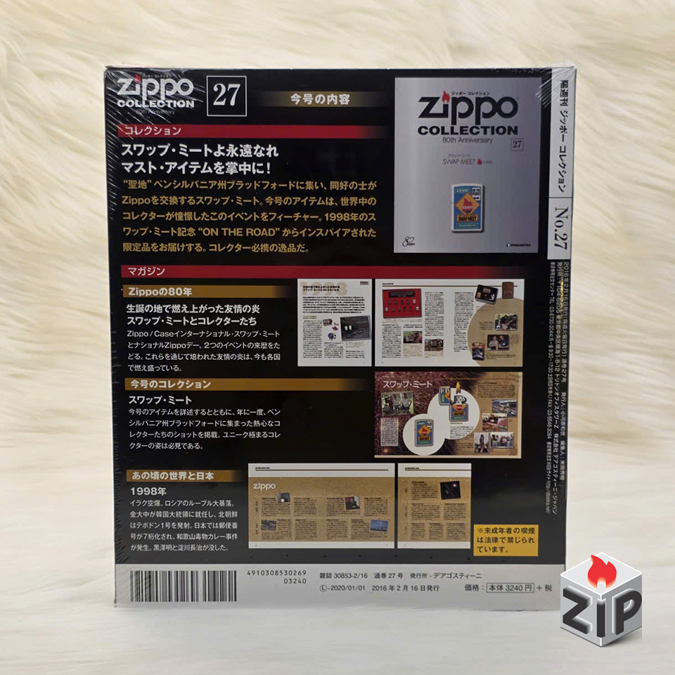 Bật lửa zippo swap meet (mã số 27) chính hãng Bật lửa zippo swap meet (mã số 27) - Ảnh 8