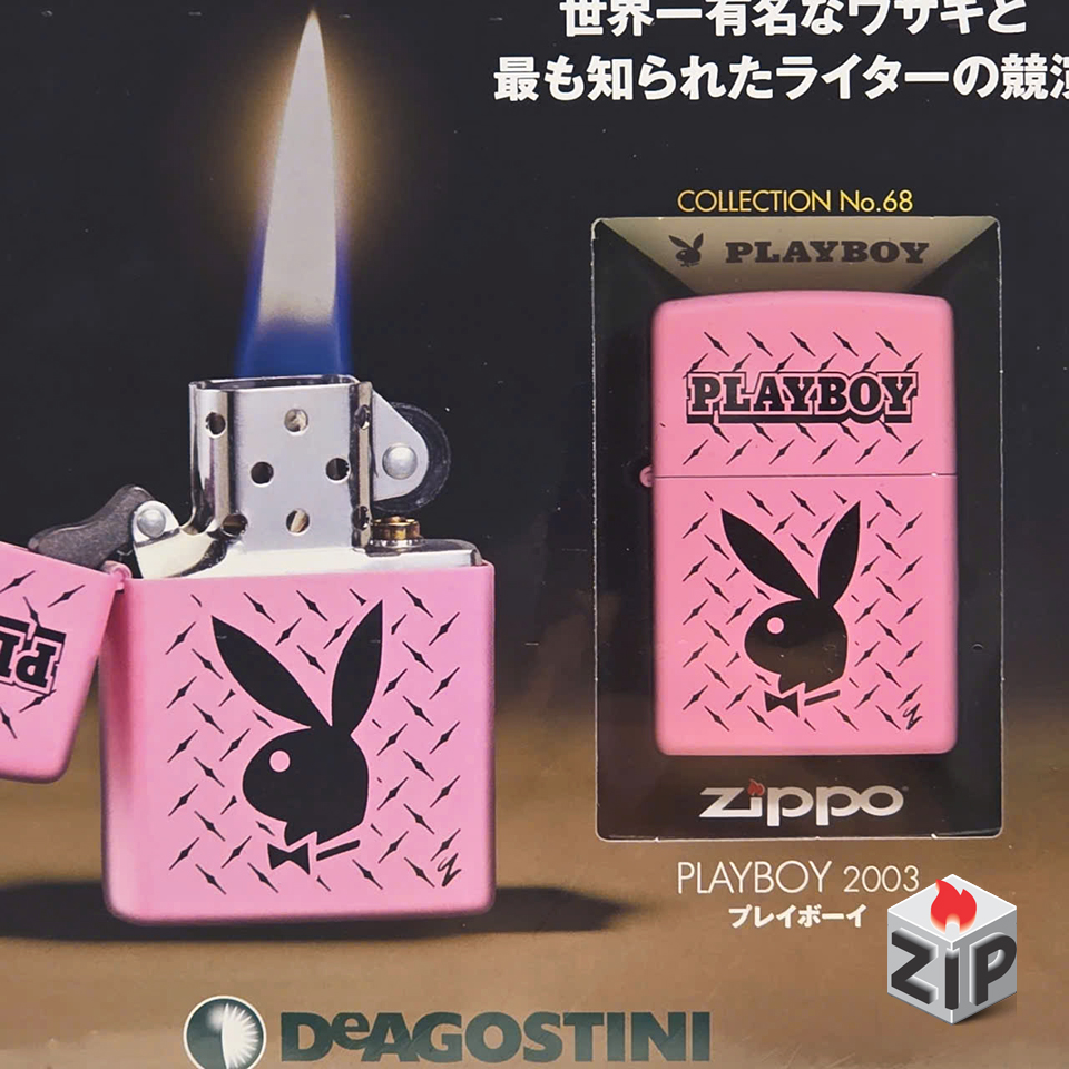 Bật lửa zippo playboy (mã số 68) chính hãng Bật lửa zippo playboy (mã số 68) - Ảnh 6