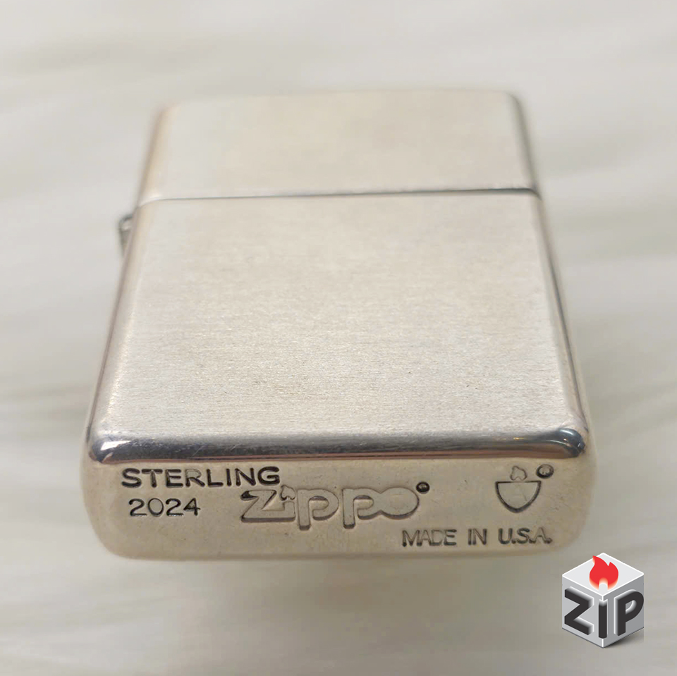 Zippo Armor Bạc Khối Sterling Xước Trơn Sử Dụng Lướt - 2024 chính hãng Zippo Armor Bạc Khối Sterling Xước Trơn Sử Dụng Lướt - 2024 - Ảnh 9