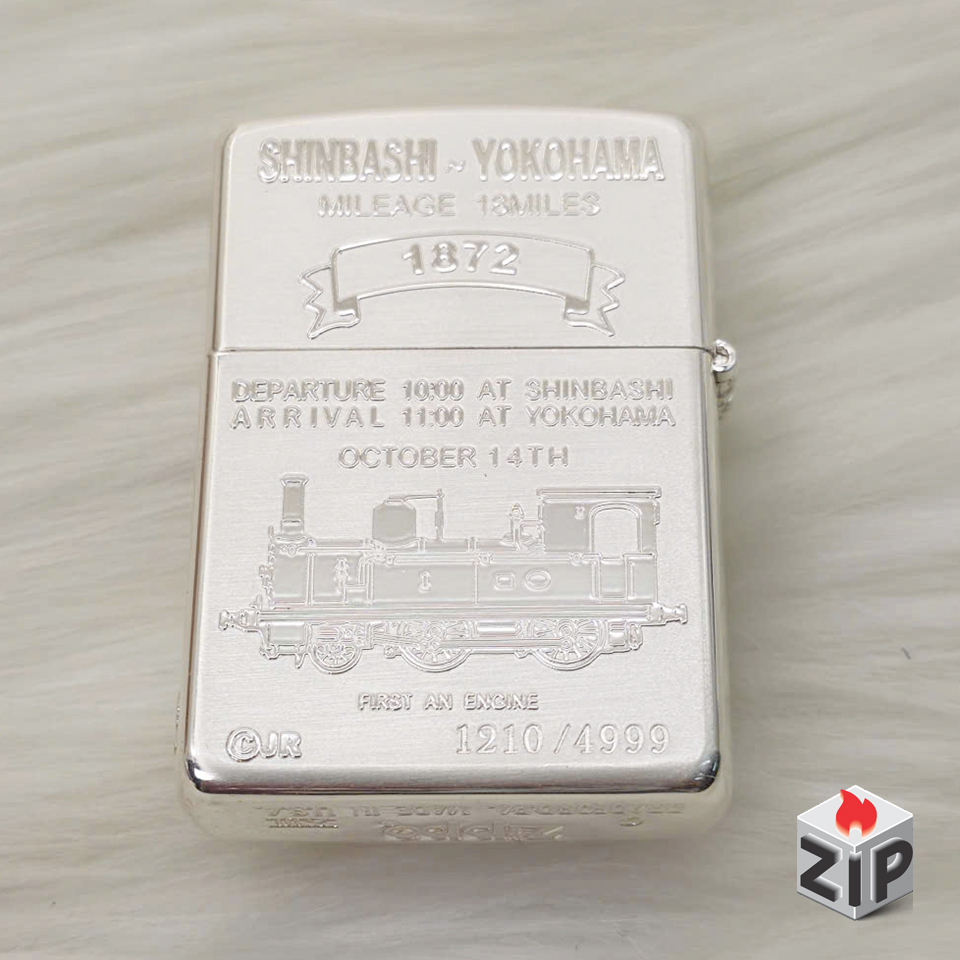 Zippo Time Đồng Hồ Cơ Khí Kỷ Niệm 125 Năm Đường Sắt Nhật Lắc Kê Bạc Dạ Quang - 13 La Mã chính hãng Zippo Time Đồng Hồ Cơ Khí Kỷ Niệm 125 Năm Đường Sắt Nhật Lắc Kê Bạc Dạ Quang - 13 La Mã - Ảnh 8