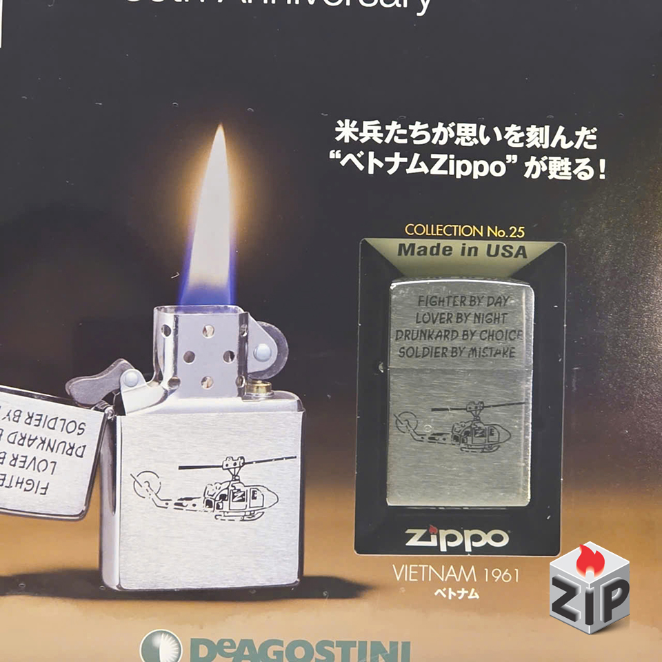 Bật lửa zippo vietnam (mã số 25) - kỷ niệm chiến tranh chính hãng Bật lửa zippo vietnam (mã số 25) - kỷ niệm chiến tranh - Ảnh 6