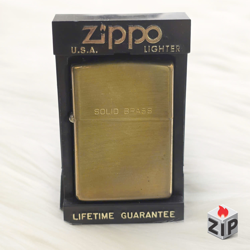 Bật lửa zippo chu niên trơn - brass 1932 - 1992 chính hãng Bật lửa zippo chu niên trơn - brass 1932 - 1992 - Ảnh 6