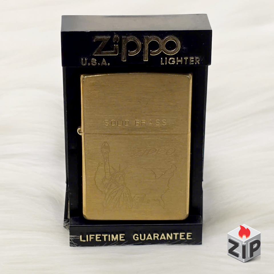 Bật lửa zippo tượng nữ thần tự do và bản đồ mỹ brass - 15 la mã chính hãng Bật lửa zippo tượng nữ thần tự do và bản đồ mỹ brass - 15 la mã - Ảnh 8