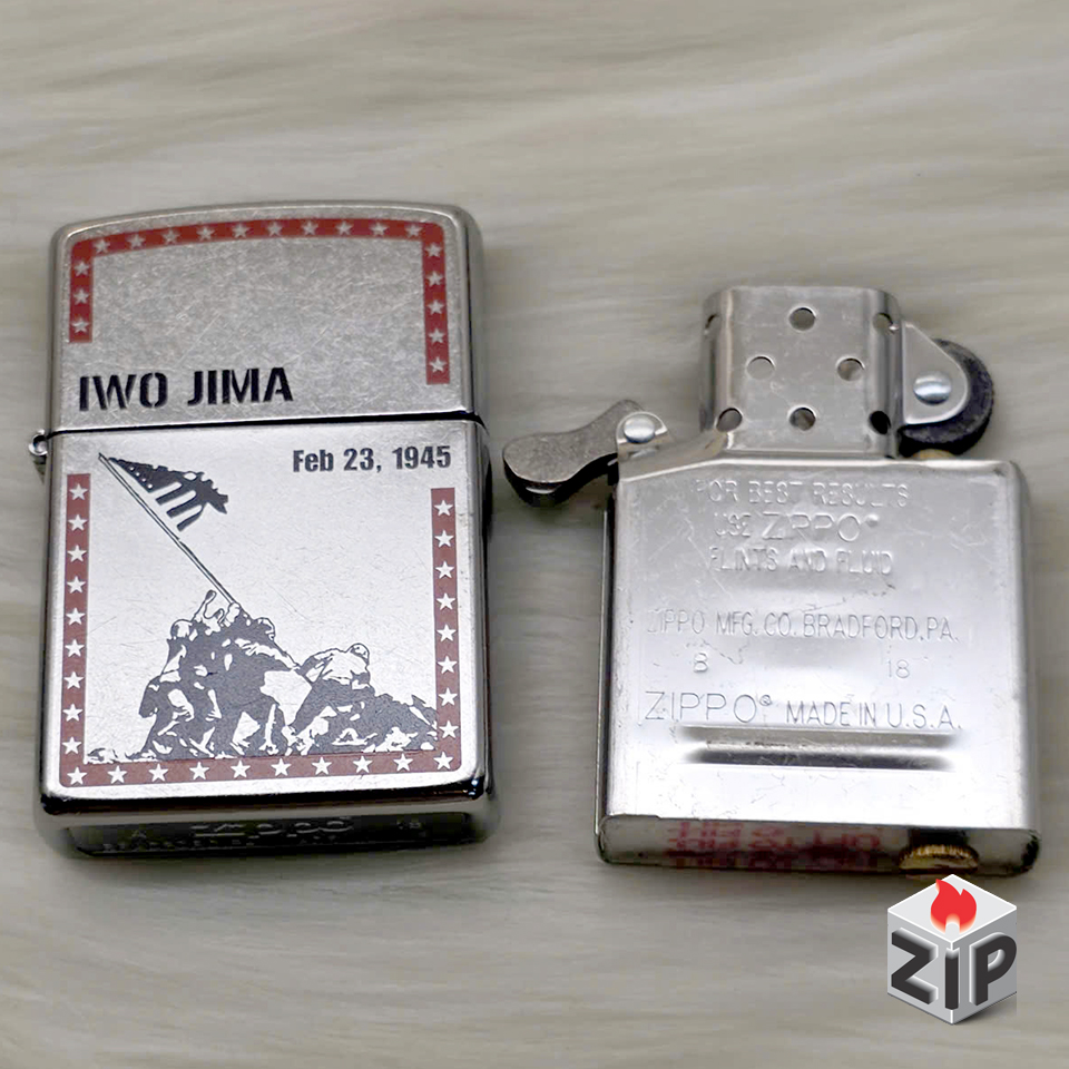 Bật lửa zippo iwo jima (mã số 93) - kỷ niệm chiến thắng chính hãng Bật lửa zippo iwo jima (mã số 93) - kỷ niệm chiến thắng - Ảnh 4
