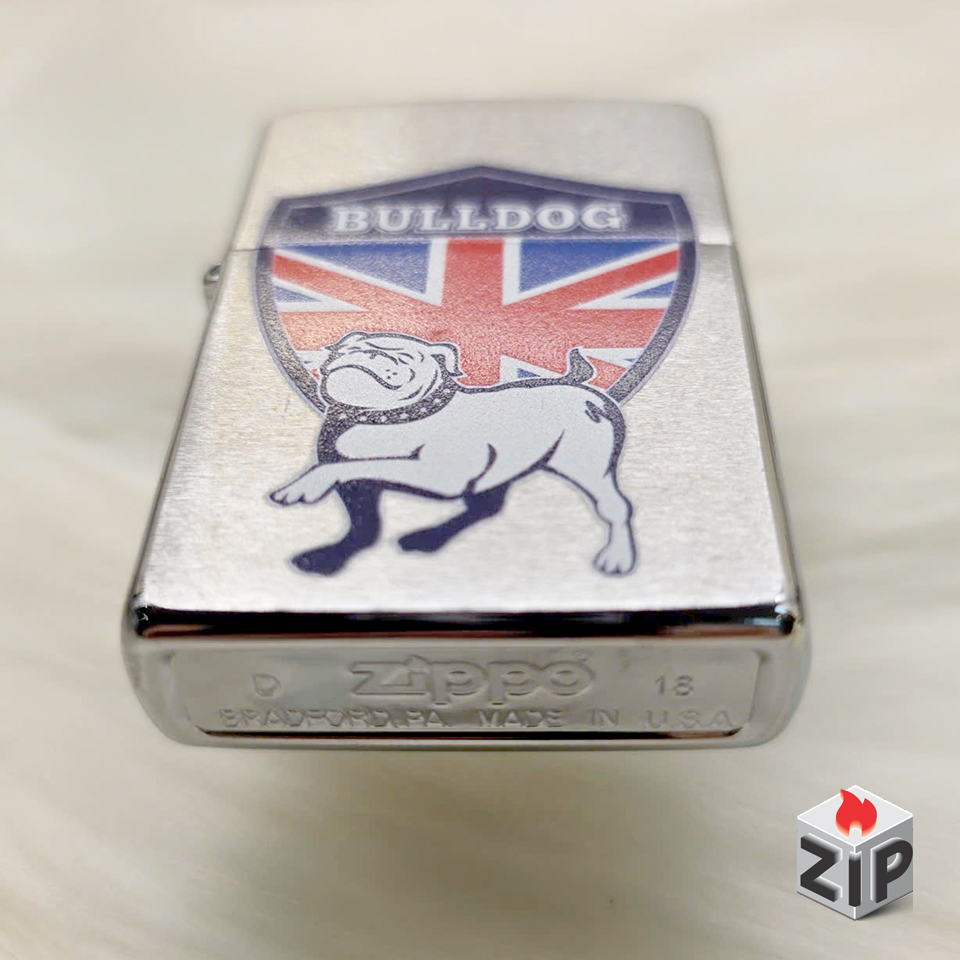 Bật lửa zippo british bulldog (mã số 91) - chó bulldog anh chính hãng Bật lửa zippo british bulldog (mã số 91) - chó bulldog anh - Ảnh 5