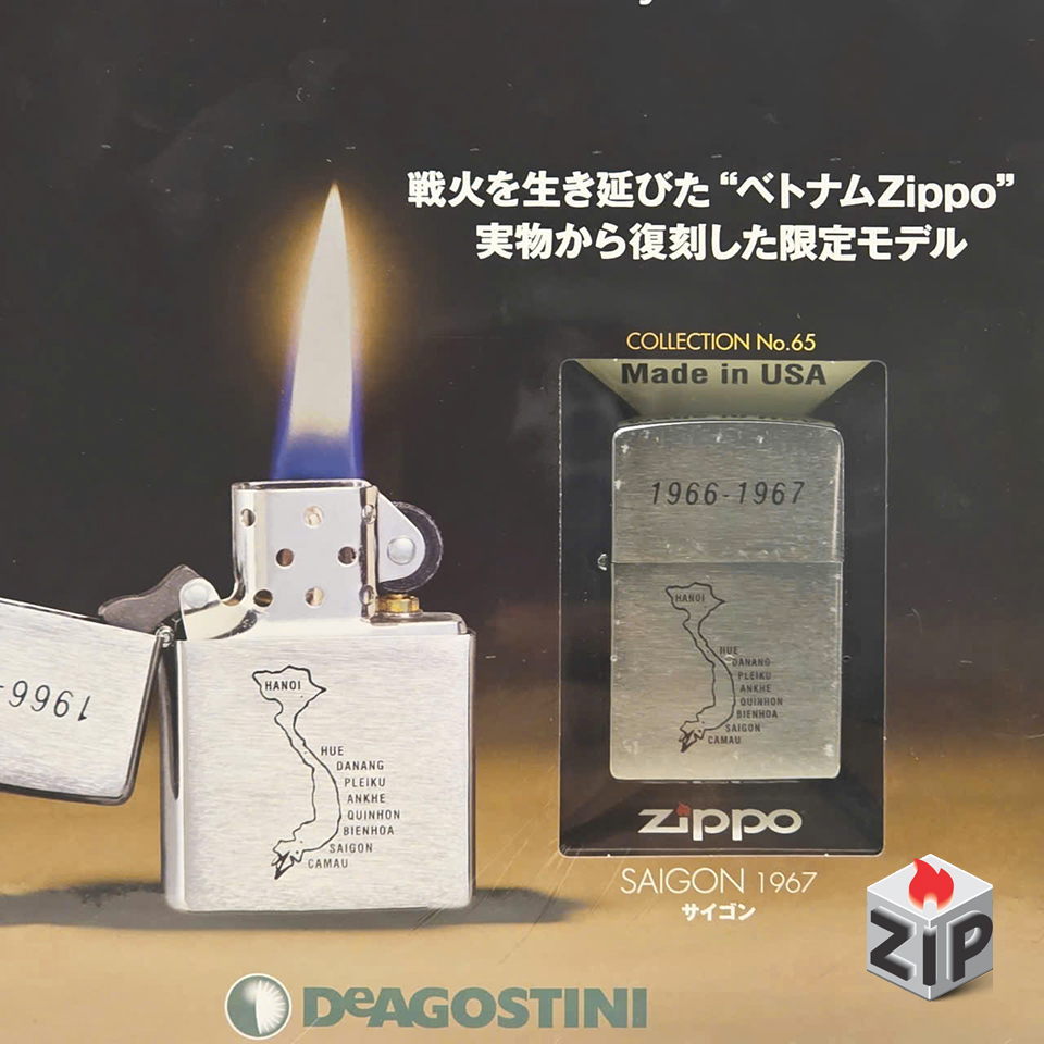 Bật lửa zippo saigon (mã số 65) - kỷ niệm chiến tranh việt nam chính hãng Bật lửa zippo saigon (mã số 65) - kỷ niệm chiến tranh việt nam - Ảnh 7