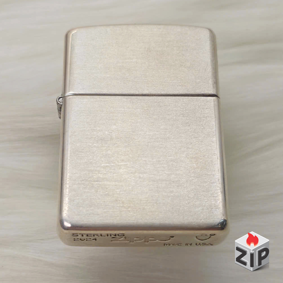 Zippo Armor Bạc Khối Sterling Xước Trơn Sử Dụng Lướt - 2024 chính hãng Zippo Armor Bạc Khối Sterling Xước Trơn Sử Dụng Lướt - 2024 - Ảnh 5