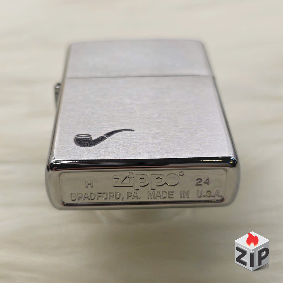 Zippo Pipe Chrome Xước Brushed Chrome Chuyên Dụng - 2024 chính hãng Zippo Pipe Chrome Xước Brushed Chrome Chuyên Dụng - 2024 - Ảnh 5