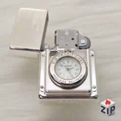 Alternative view of Zippo Time Đồng Hồ Cơ Khí Dạ Quang Lắc Kê Bạc - 12 La Mã