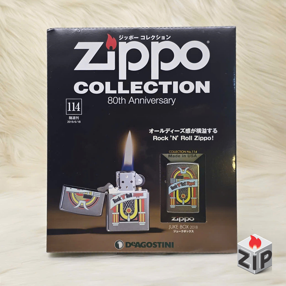 Zippo collection no. 114 - juke box 2018 chính hãng Zippo collection no. 114 - juke box 2018