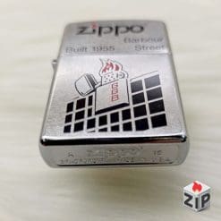 Alternative view of Bật lửa zippo barbour street (mã số 18) xi bụi