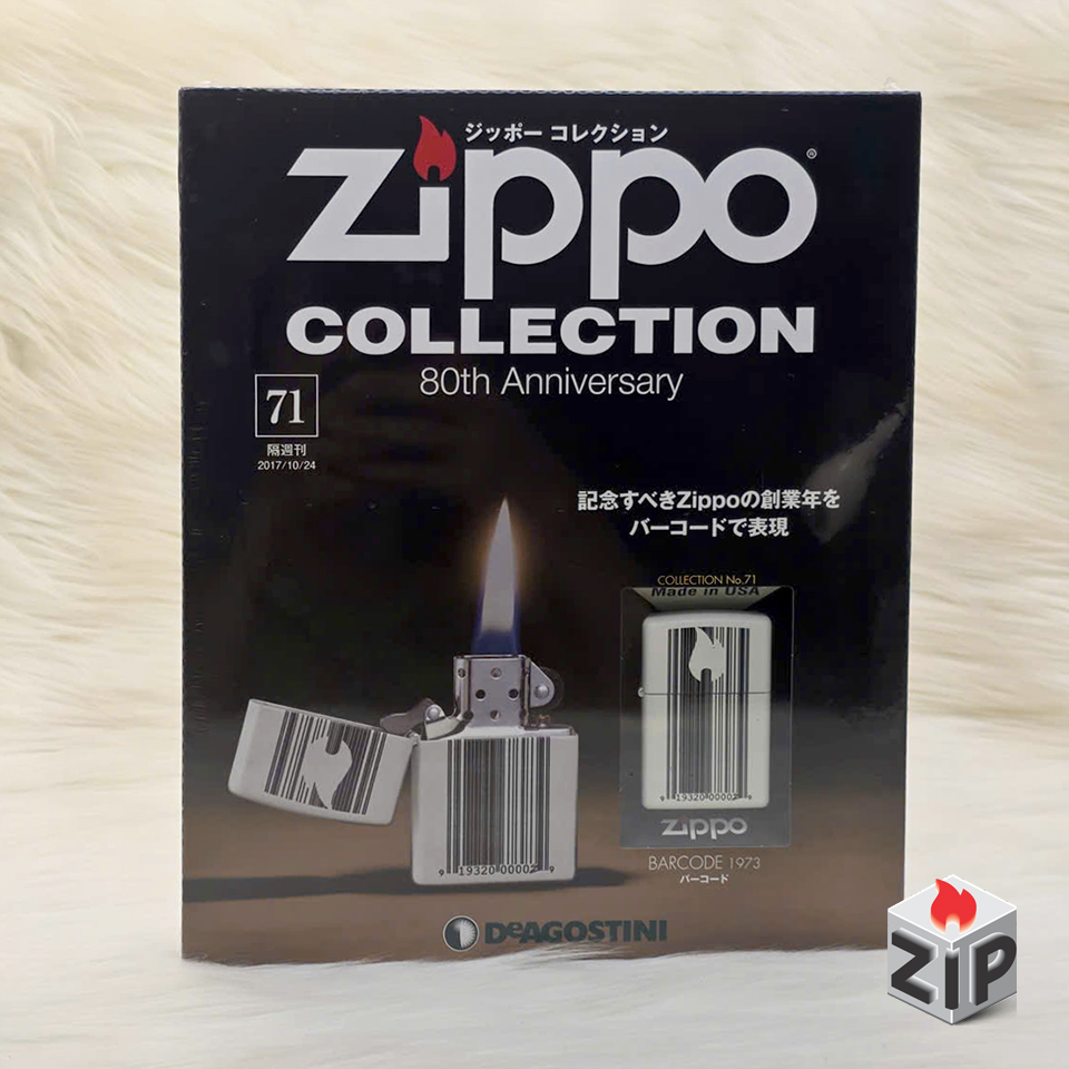 Bật lửa zippo barcode (mã số 71) - mã vạch chính hãng Bật lửa zippo barcode (mã số 71) - mã vạch - Ảnh 6