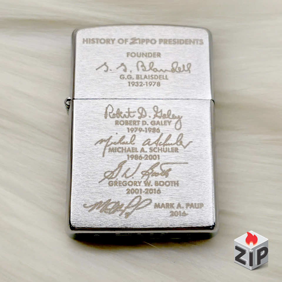 Bật lửa zippo presidents (mã số 109) - lịch sử các chủ tịch chính hãng Bật lửa zippo presidents (mã số 109) - lịch sử các chủ tịch