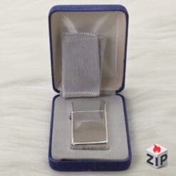 Zippo Slim Bạc Khối Sterling Trơn HP New Full Box - 2000