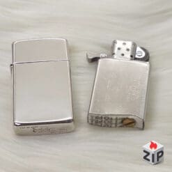 Alternative view of Zippo Slim Bạc Khối Sterling Trơn HP New Full Box - 2000