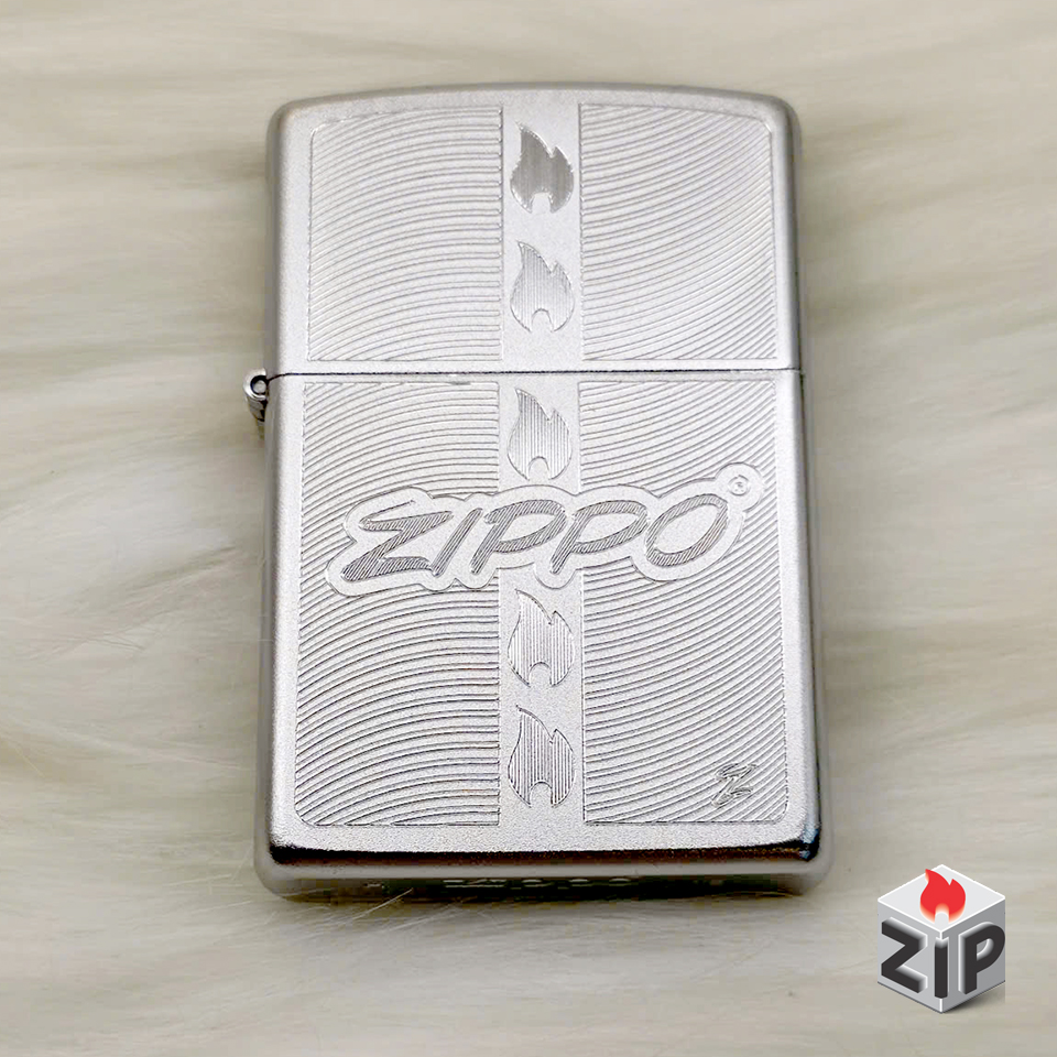 Bật lửa zippo customer gifts (mã số 106) satin chính hãng Bật lửa zippo customer gifts (mã số 106) satin