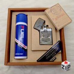 Bật Lửa Gas Santa Barbara Polo Club Vỏ Bạc Khối Giới Hạn - 1993