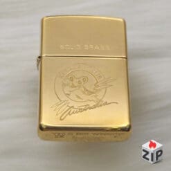 Zippo koala club australia brass bóng - 12 la mã