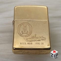 Zippo Chu Niên 1932-1989 Tàu Khu Trục U.S.S. Reid