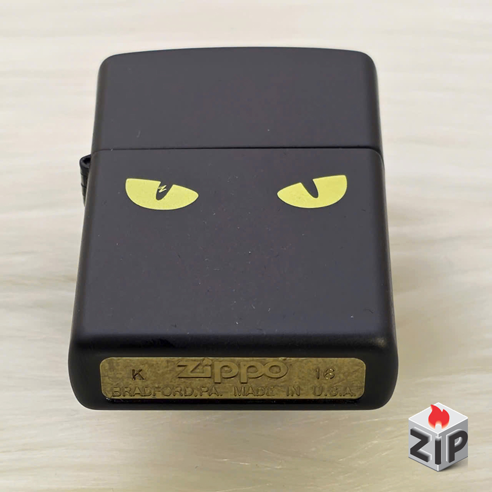 Bật lửa zippo cat eyes (mã số 60) - mắt mèo chính hãng Bật lửa zippo cat eyes (mã số 60) - mắt mèo - Ảnh 3