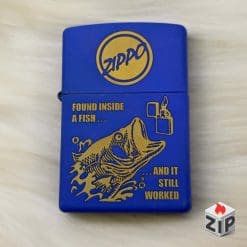 Bật lửa zippo fish belly (mã số 24) - bụng cá