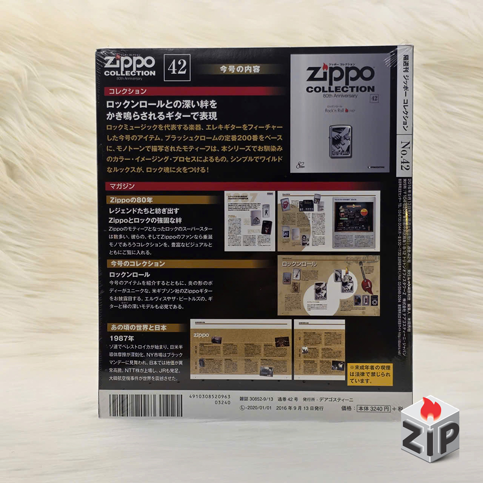 Bật lửa zippo rock'n roll (mã số 42) chính hãng Bật lửa zippo rock'n roll (mã số 42) - Ảnh 7