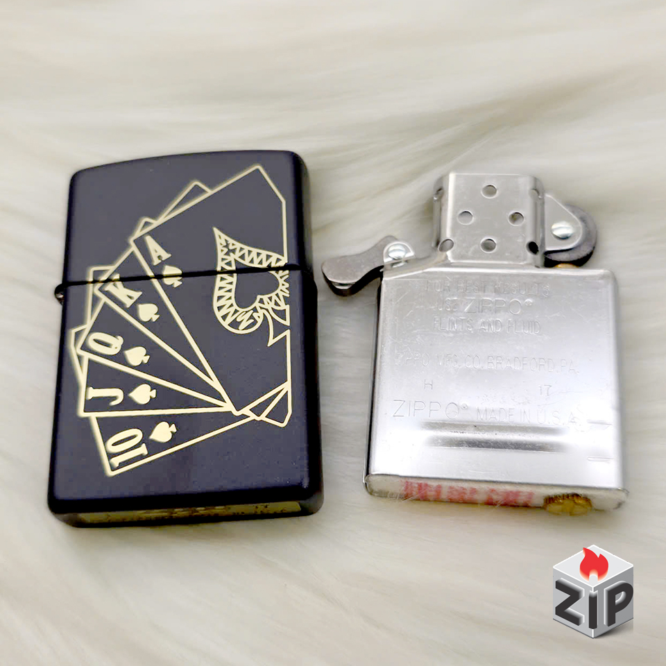 Bật lửa zippo cards (mã số 84) - bài tây chính hãng Bật lửa zippo cards (mã số 84) - bài tây - Ảnh 3