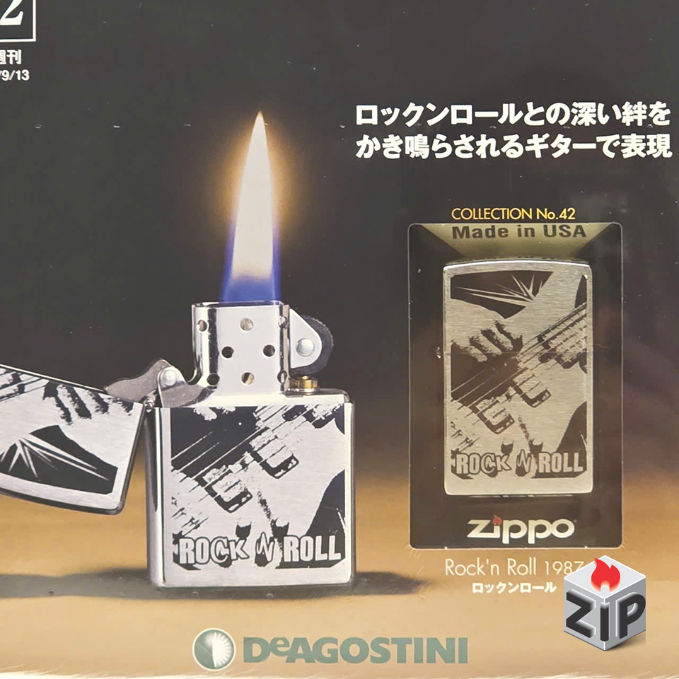 Bật lửa zippo rock'n roll (mã số 42) chính hãng Bật lửa zippo rock'n roll (mã số 42) - Ảnh 6