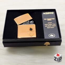 Zippo Armor Đồng Đỏ Nguyên Chất Khắc Ace Giới Hạn - 2023