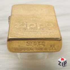 Alternative view of Zippo Logo Kim Cương Wind Proof Lighter Đồng Khối - 12 La Mã