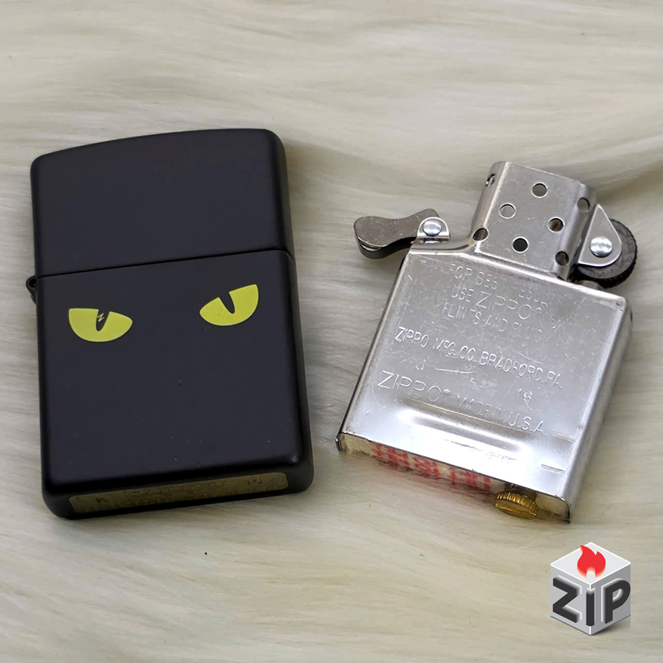 Bật lửa zippo cat eyes (mã số 60) - mắt mèo chính hãng Bật lửa zippo cat eyes (mã số 60) - mắt mèo - Ảnh 4