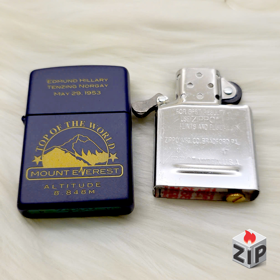 Bật lửa zippo everest (mã số 75) - đỉnh everest chính hãng Bật lửa zippo everest (mã số 75) - đỉnh everest - Ảnh 5