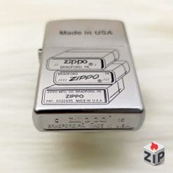 Alternative view of Bật lửa zippo bottom stamp (mã số 16) satin