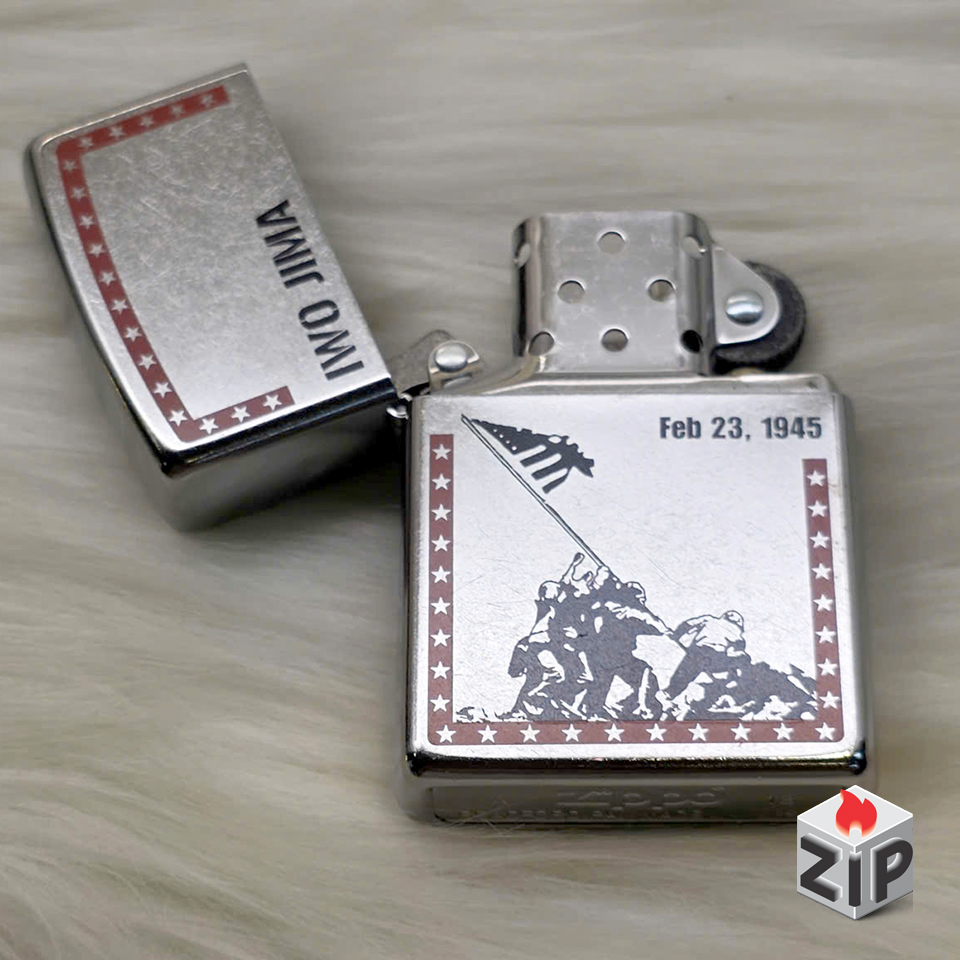 Bật lửa zippo iwo jima (mã số 93) - kỷ niệm chiến thắng chính hãng Bật lửa zippo iwo jima (mã số 93) - kỷ niệm chiến thắng - Ảnh 5