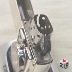 Alternative view of Zippo Time Đồng Hồ Cơ Khí Mặt Cam Đồng Lắc Kê Bạc Qua Sử Dụng - 2002