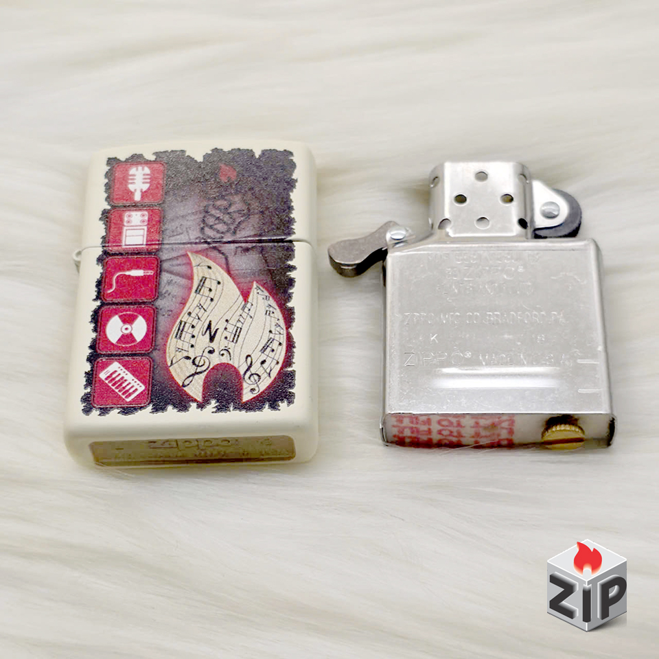 Bật lửa zippo music (mã số 117) - chủ đề âm nhạc chính hãng Bật lửa zippo music (mã số 117) - chủ đề âm nhạc - Ảnh 5