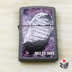 Bật lửa zippo moon footprint (mã số 9)