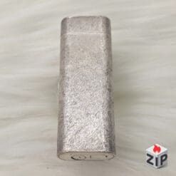 Bật Lửa Cartier Gas Ellipse Lắc Kê Bạc Khắc Hoa Văn Xước - QSD