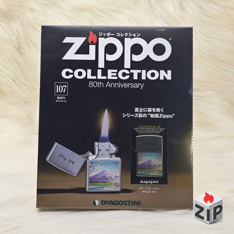 Zippo collection no. 107 - mt. fuji 1968 chính hãng Zippo collection no. 107 - mt. fuji 1968