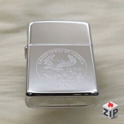 Zippo huy hiệu đại bàng hp - 6 la mã