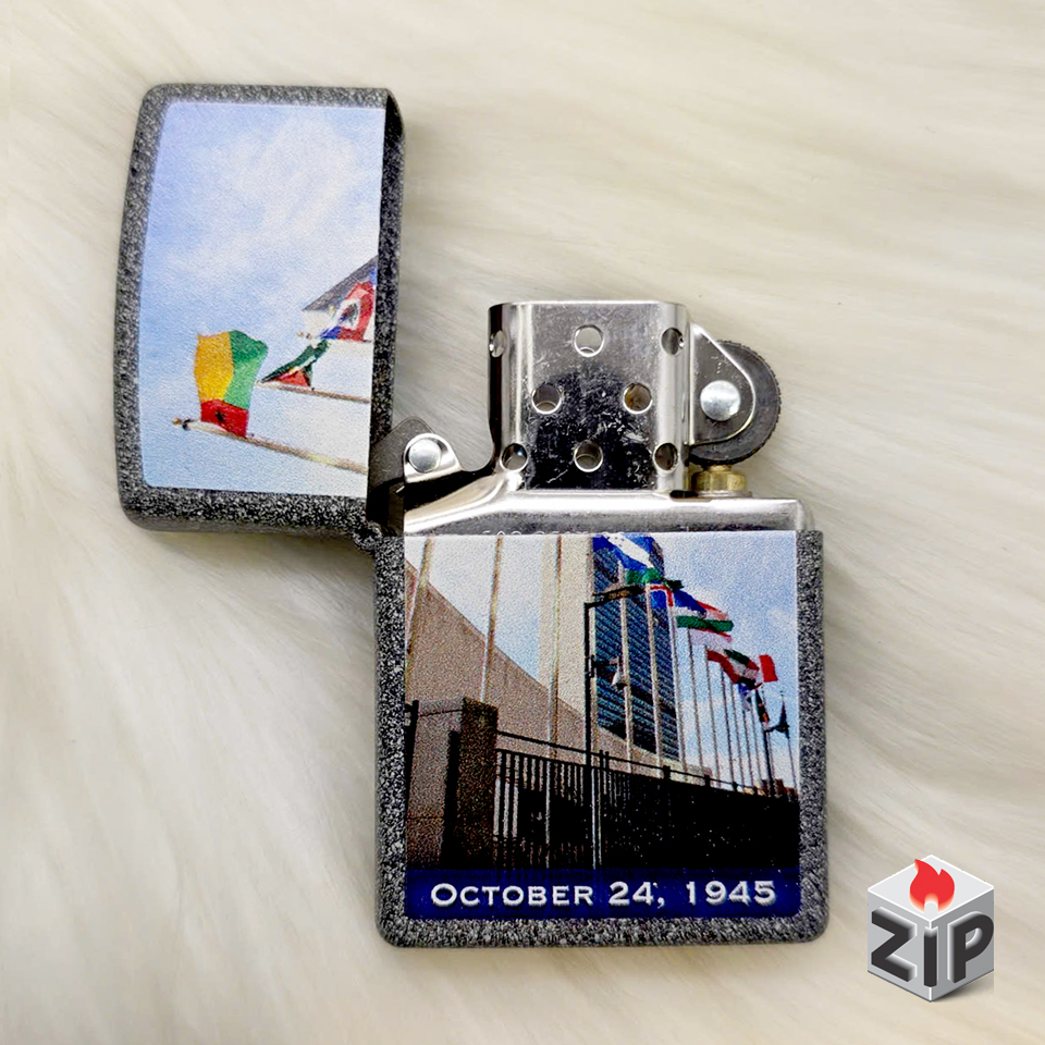 Bật lửa zippo united nations (mã số 89) - liên hợp quốc chính hãng Bật lửa zippo united nations (mã số 89) - liên hợp quốc - Ảnh 3