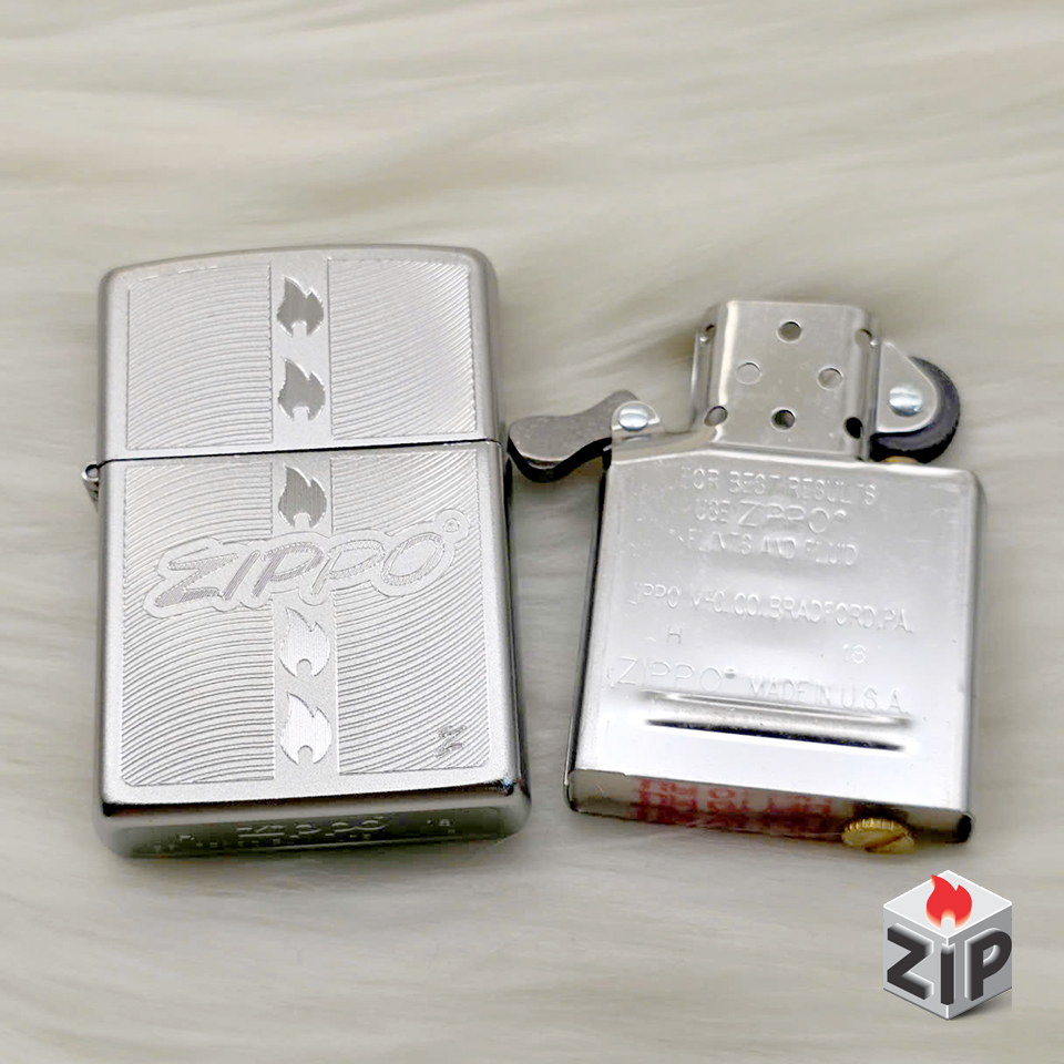 Bật lửa zippo customer gifts (mã số 106) satin chính hãng Bật lửa zippo customer gifts (mã số 106) satin - Ảnh 3