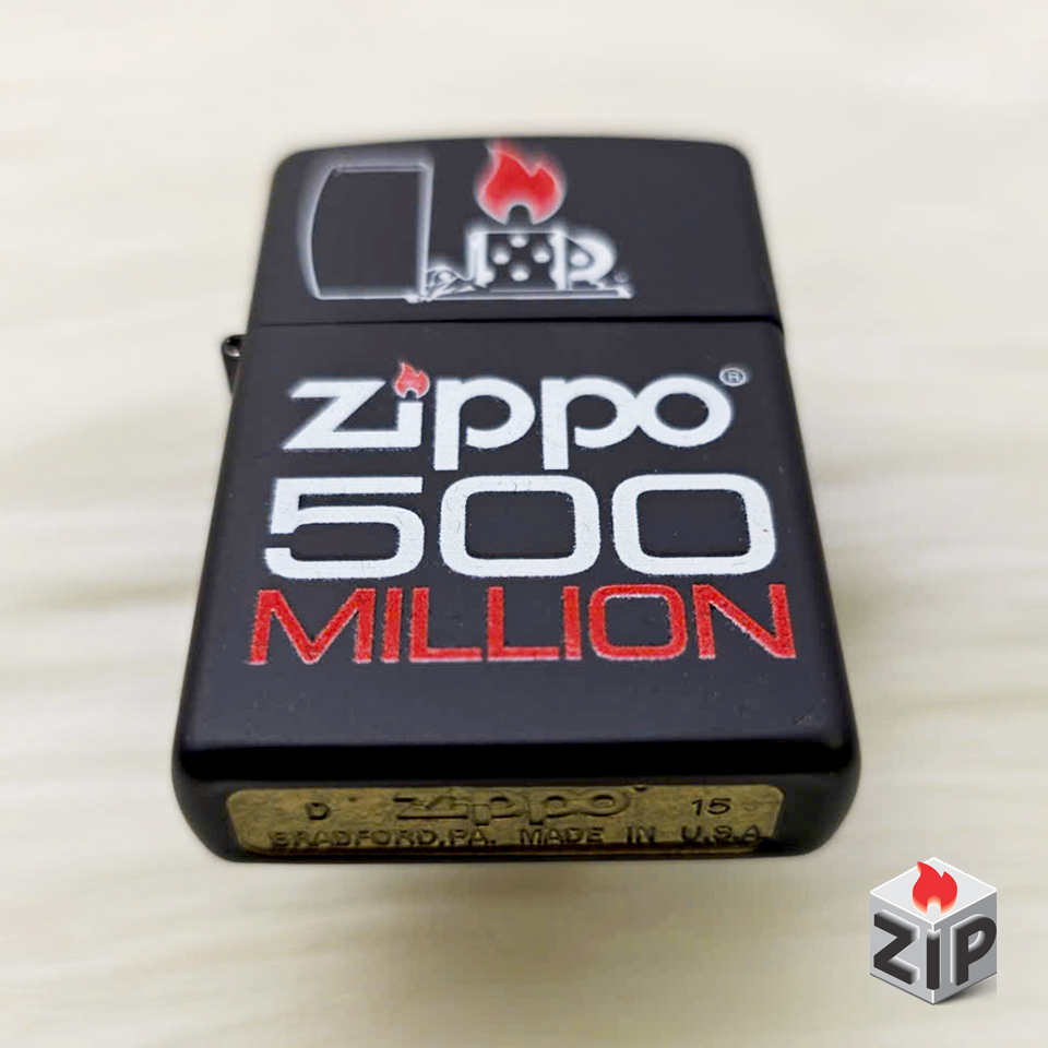 Bật lửa zippo kỷ niệm 500 million (mã số 20) chính hãng Bật lửa zippo kỷ niệm 500 million (mã số 20) - Ảnh 2