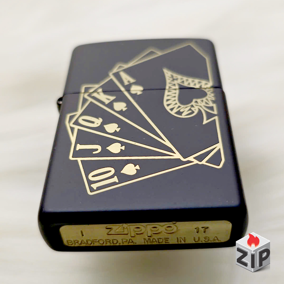 Bật lửa zippo cards (mã số 84) - bài tây chính hãng Bật lửa zippo cards (mã số 84) - bài tây - Ảnh 2