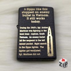 Bật lửa zippo bullet (mã số 17) - viên đạn cứu mạng