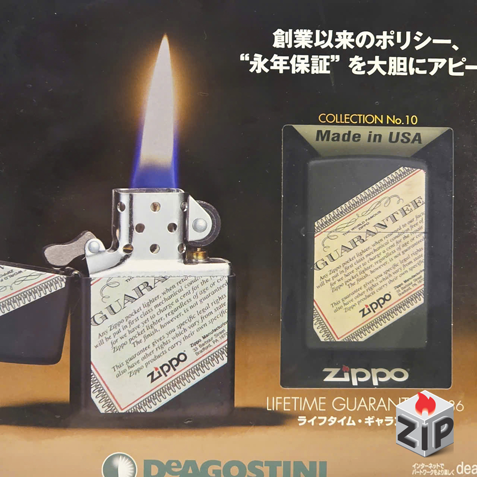 Bật lửa zippo lifetime guarantee (mã số 10) chính hãng Bật lửa zippo lifetime guarantee (mã số 10) - Ảnh 8
